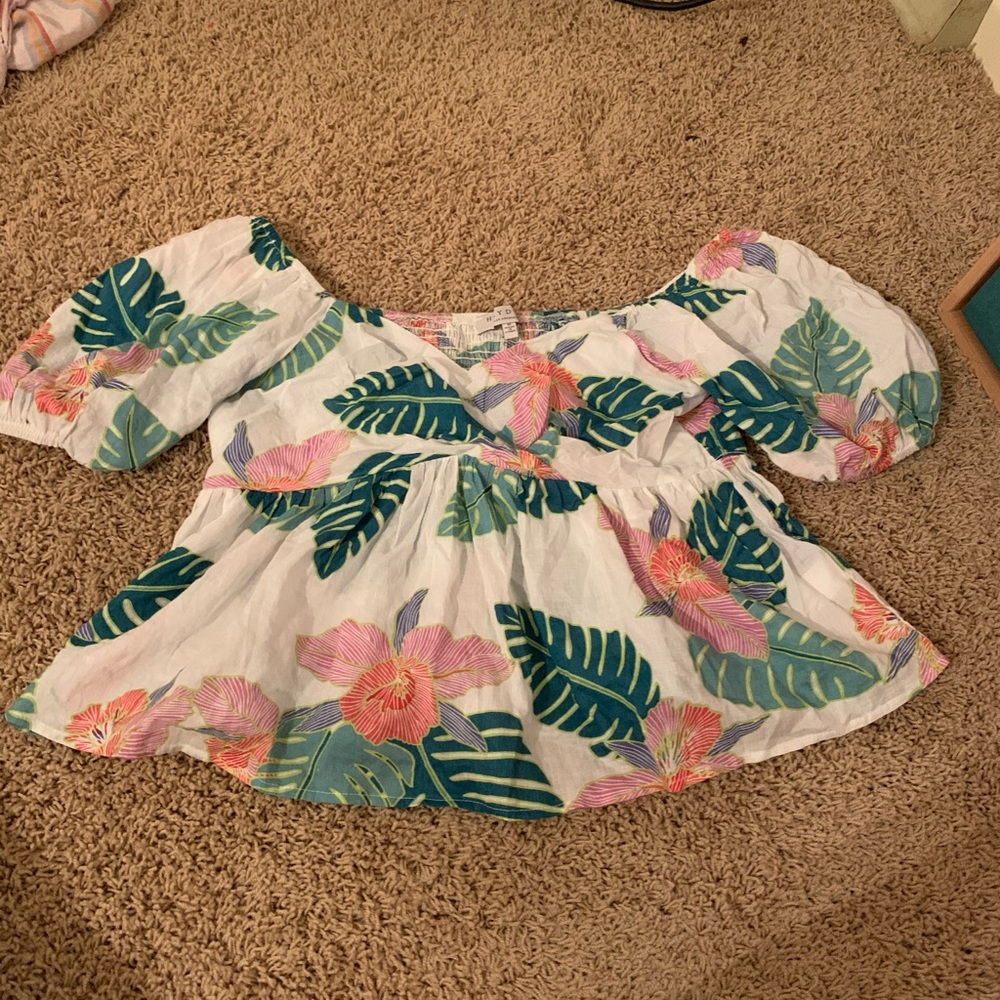 hayden floral top
